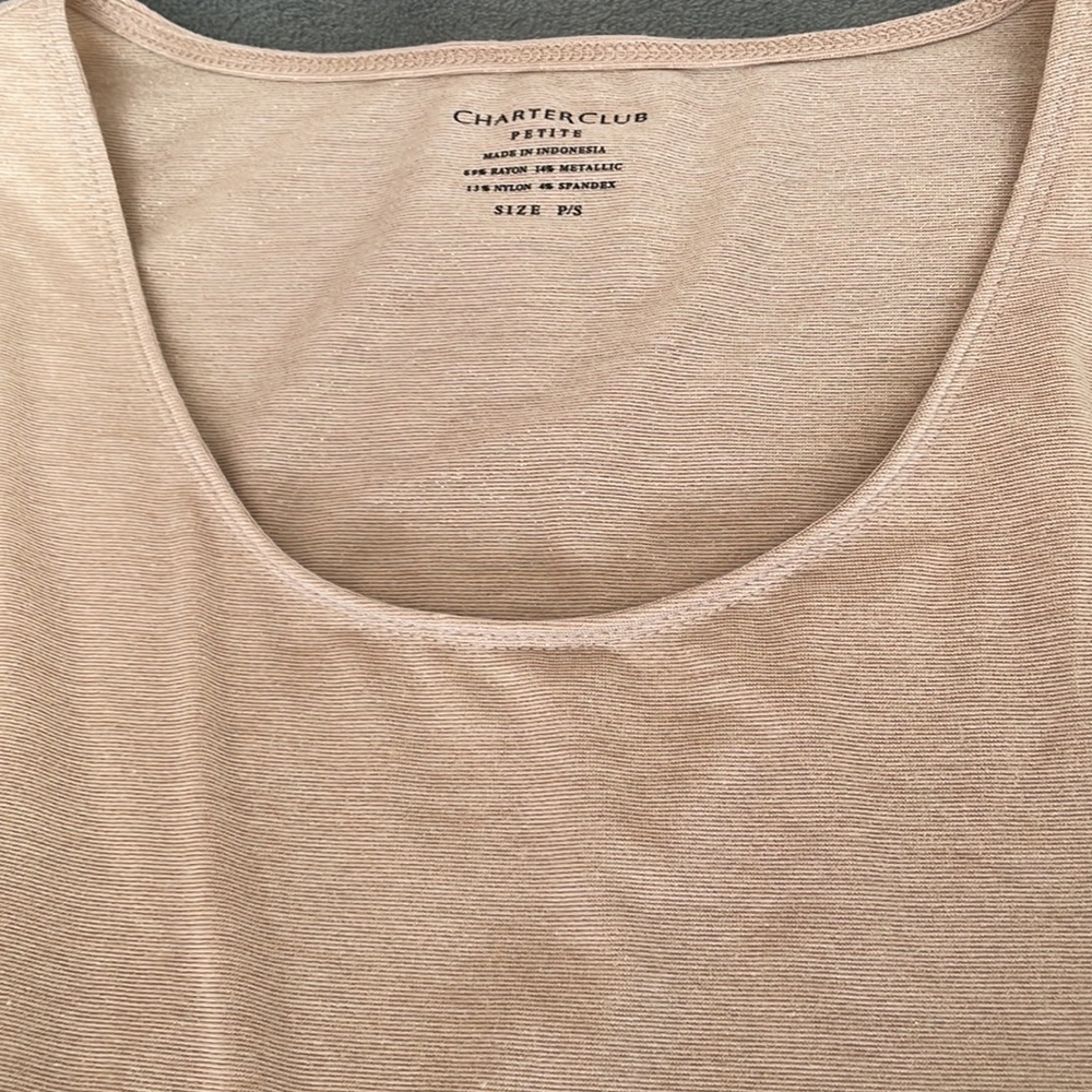 Charter Club Petite Tank Top - Picture 9 of 9